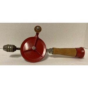 Vintage Hand Drill Nylon Gears Egg Beater Style Made In USA